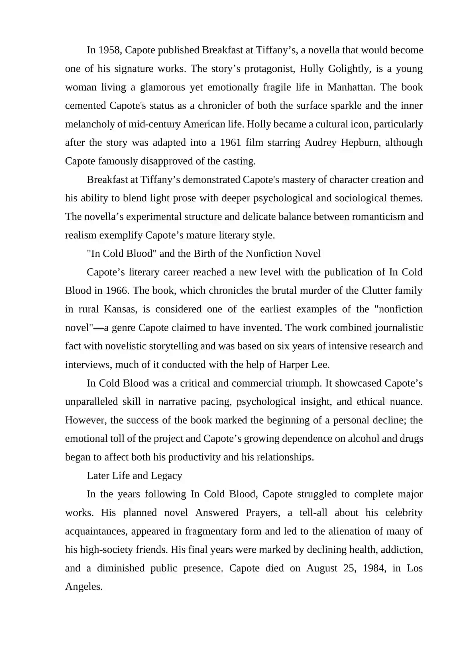BREAKFAST AT TIFFANY 4