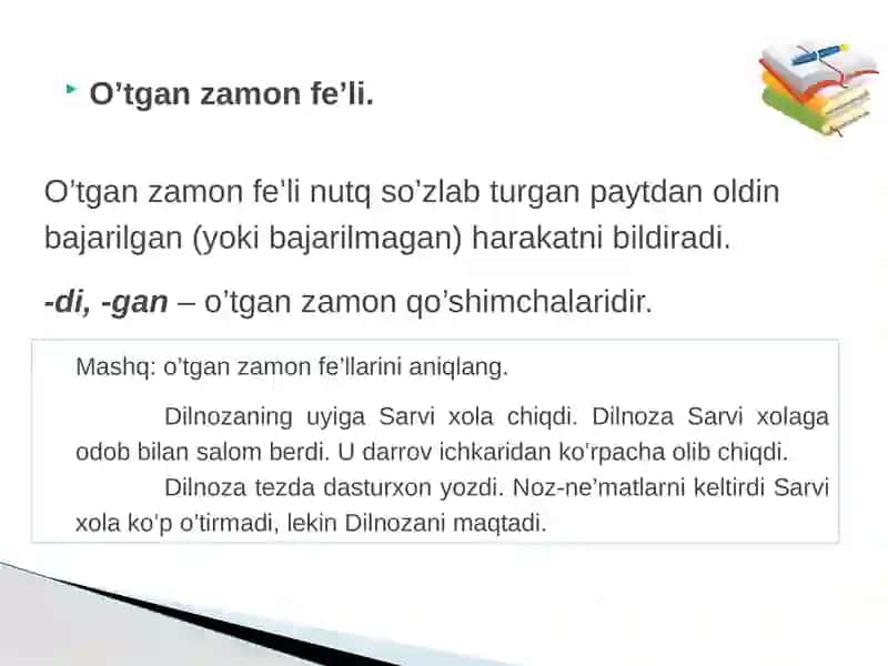 Fe'l so'z turkumi 4