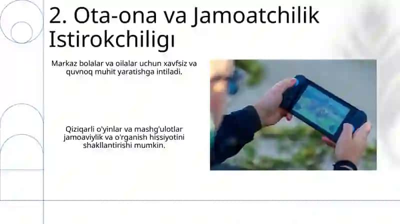 Til va Nutq Markazida O'yinlar Tashkil Qilish 4