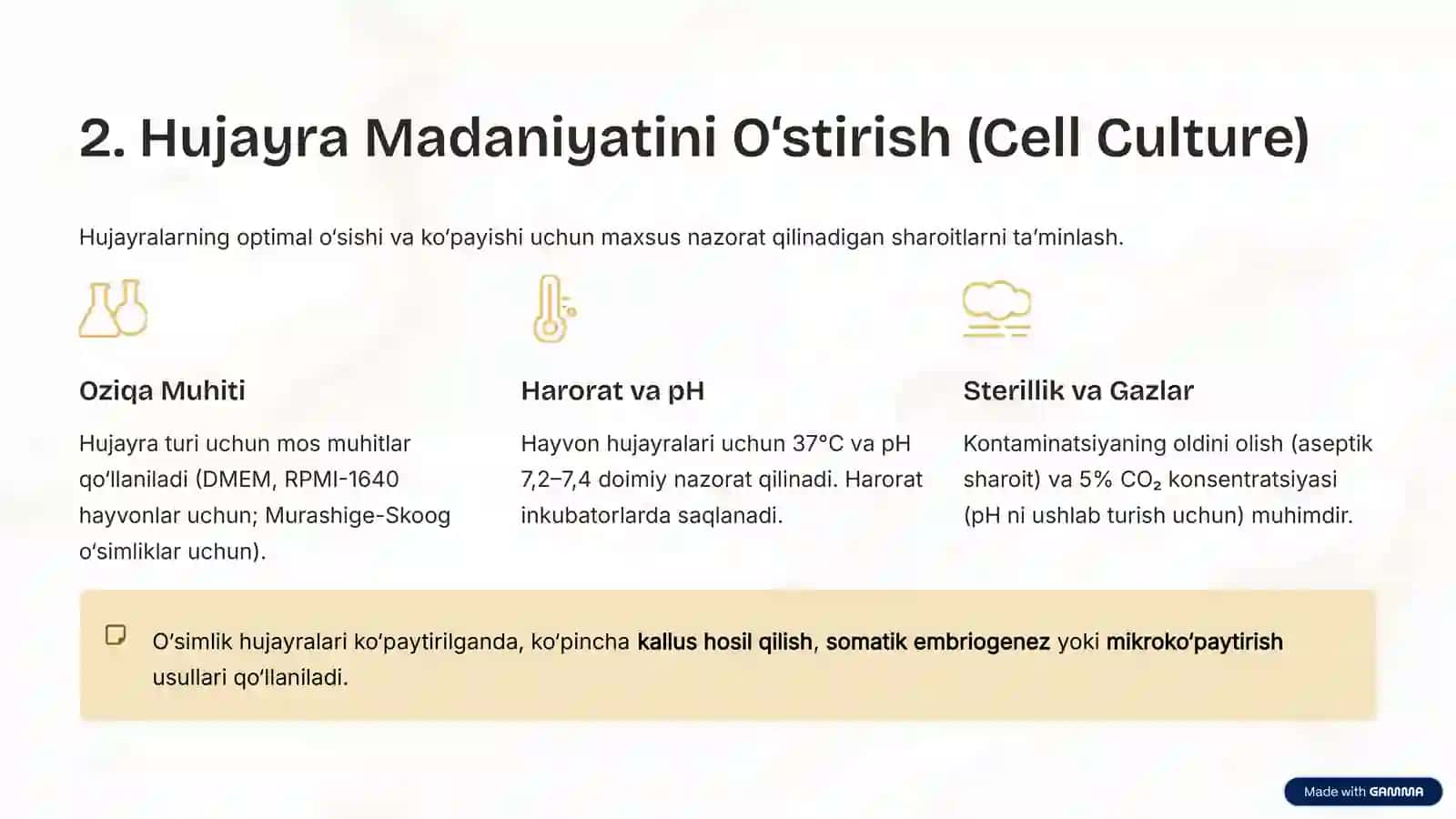 Hujayra Muhandisligida 4
