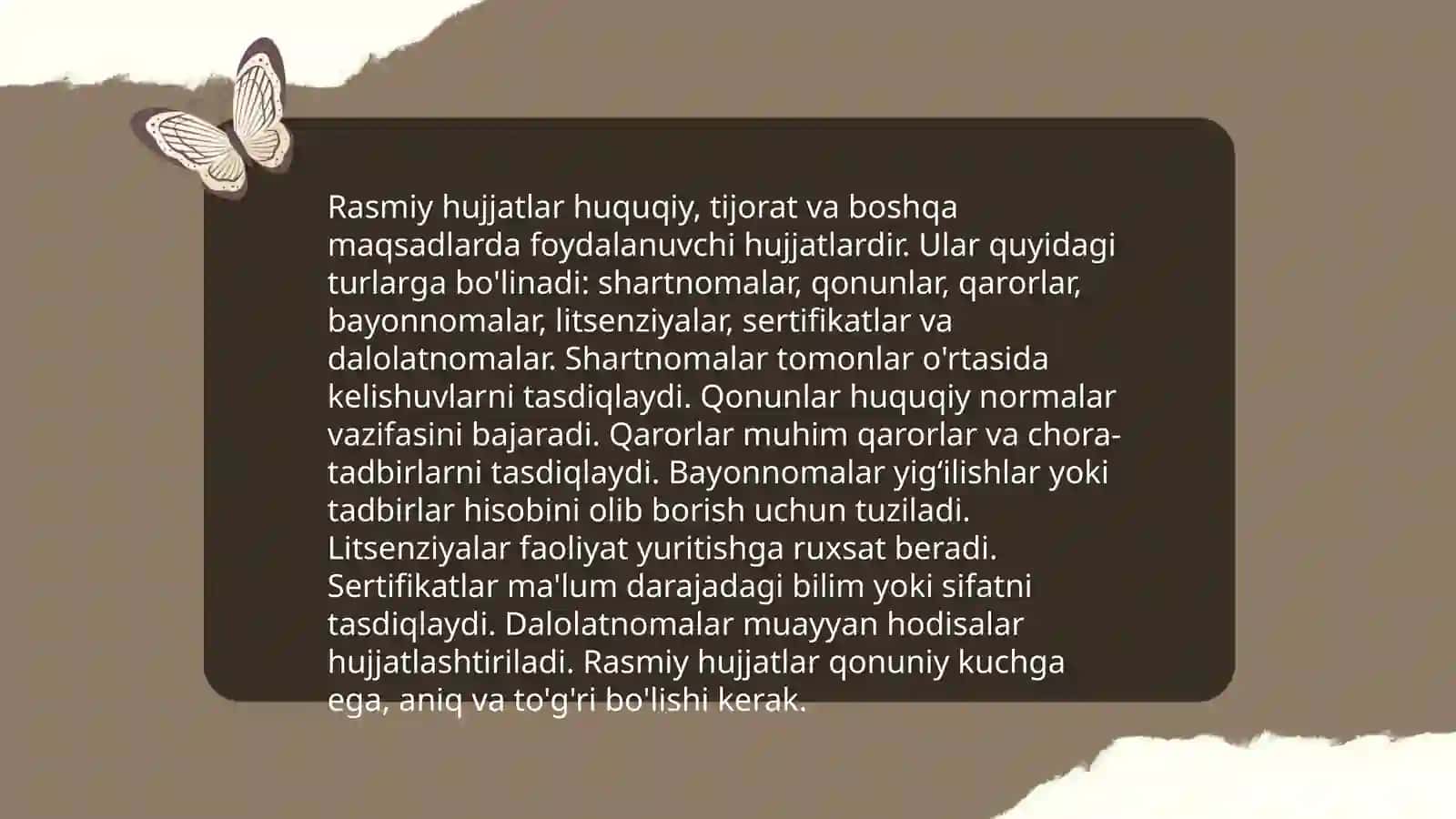 Ish yuritish tili va uslubi 4