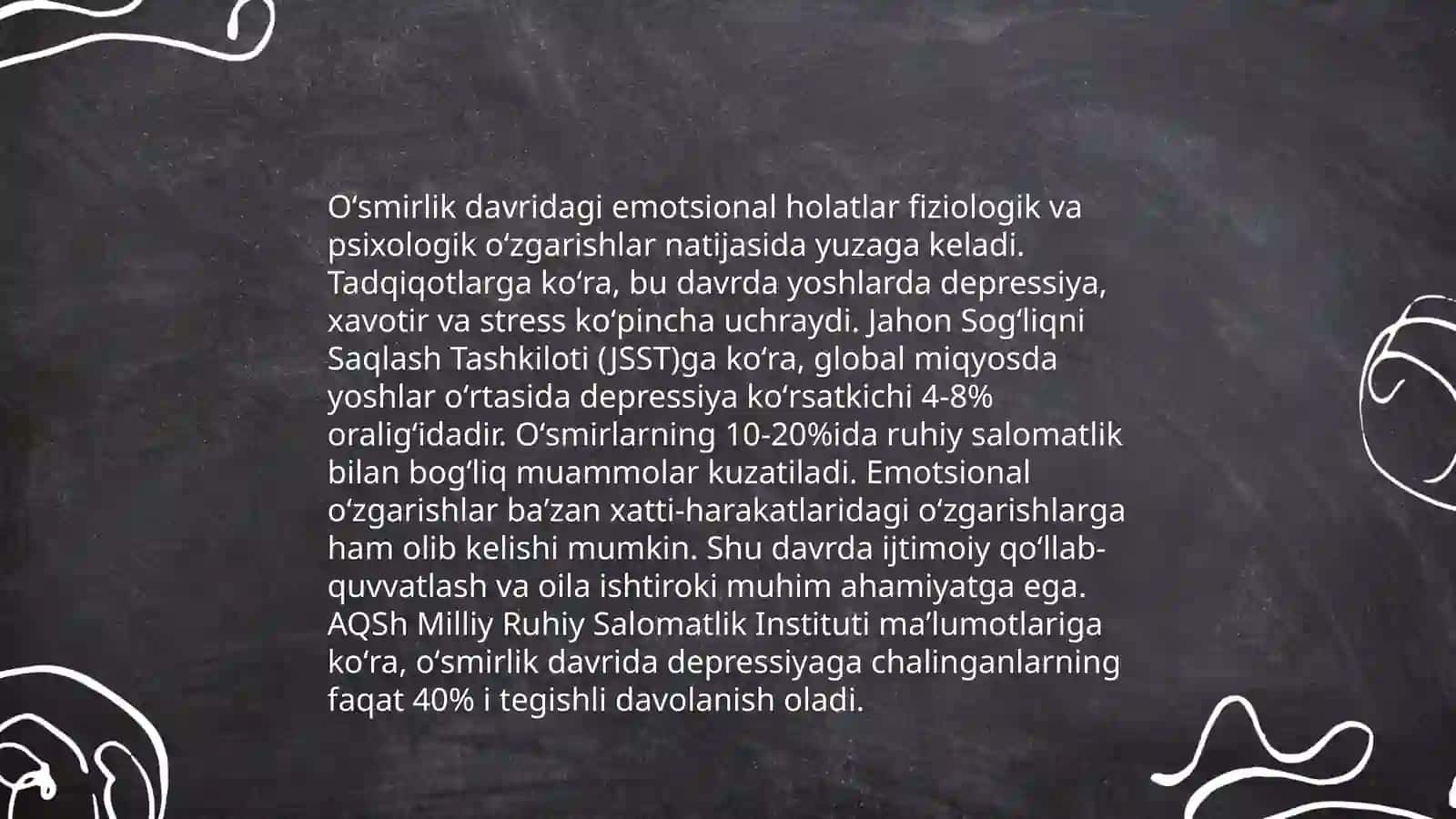 Yosh davrlari va oʻsmirlar psixologiyasi 4