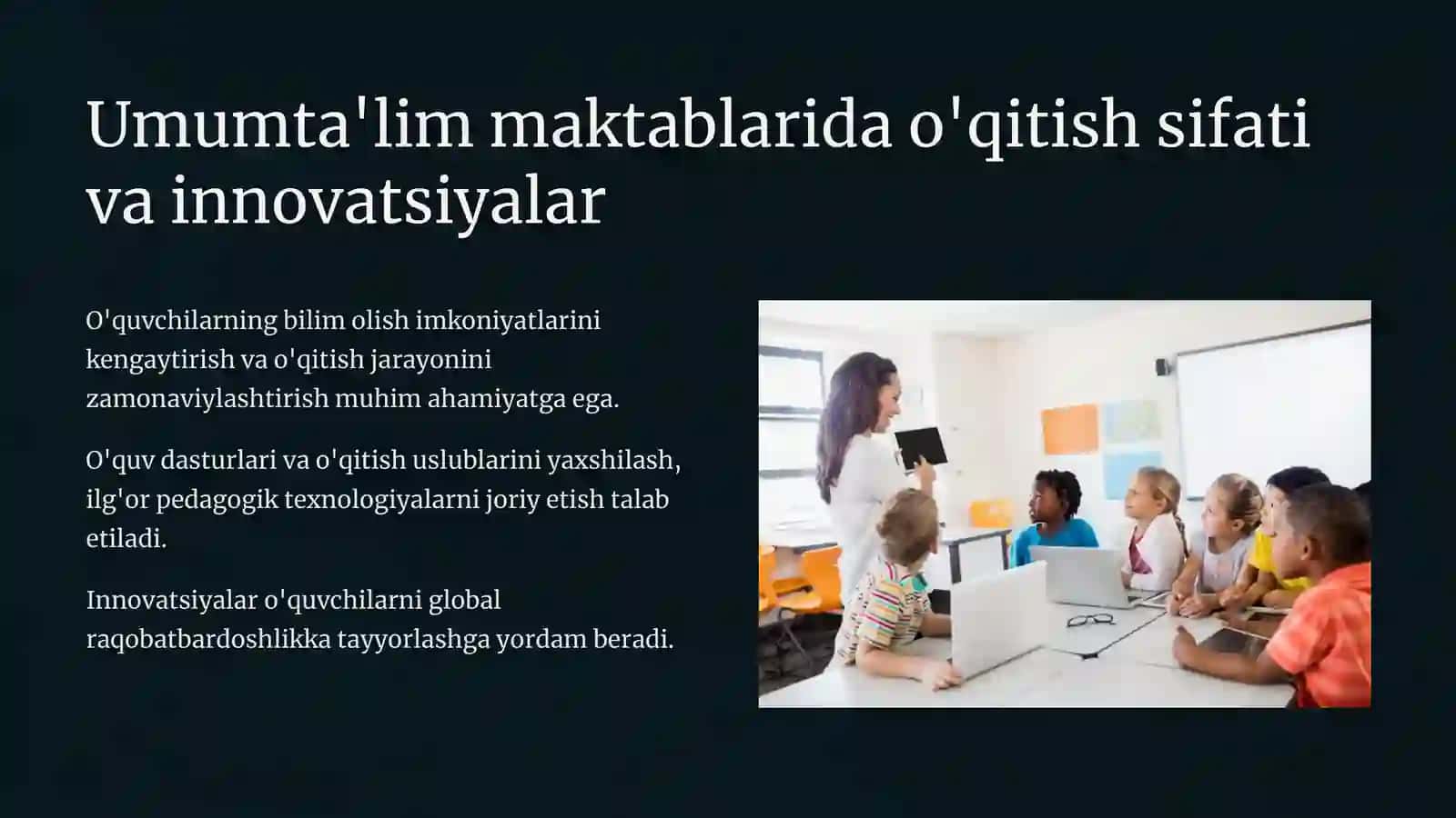 Rivojlangan Mamlakatlar Ta'lim Tizimi 4