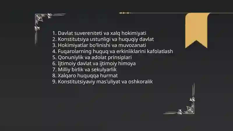 Yangi tahrirdagi Konistitutsiyaning mazmun mohiyati va qilinish bosqichlari 4