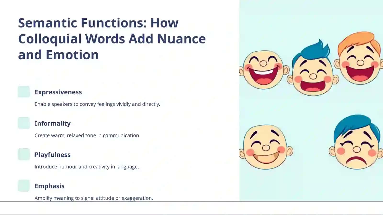 Colloquial Language Features 4
