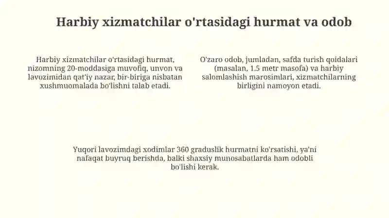 Harbiy salomlashish 4
