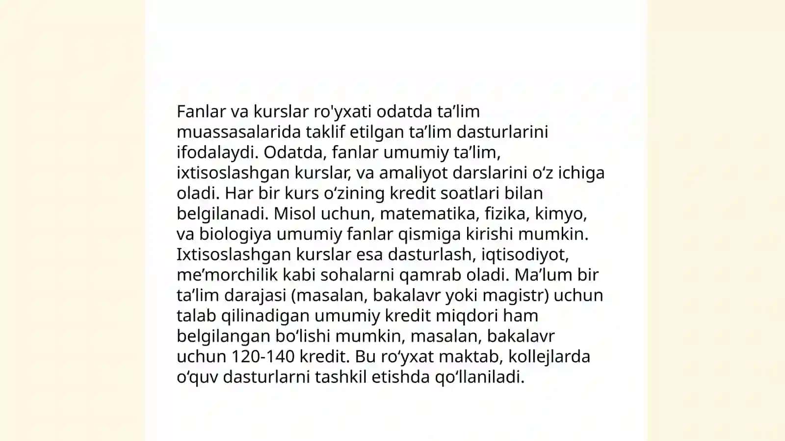 Ma'lumotlar bazasini loyihalash 4