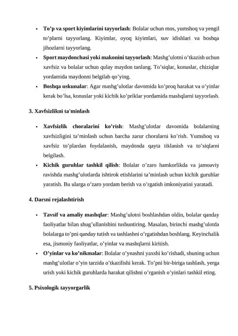 Qo’l to'pi elementlarini bolalarga o'rgatish 4