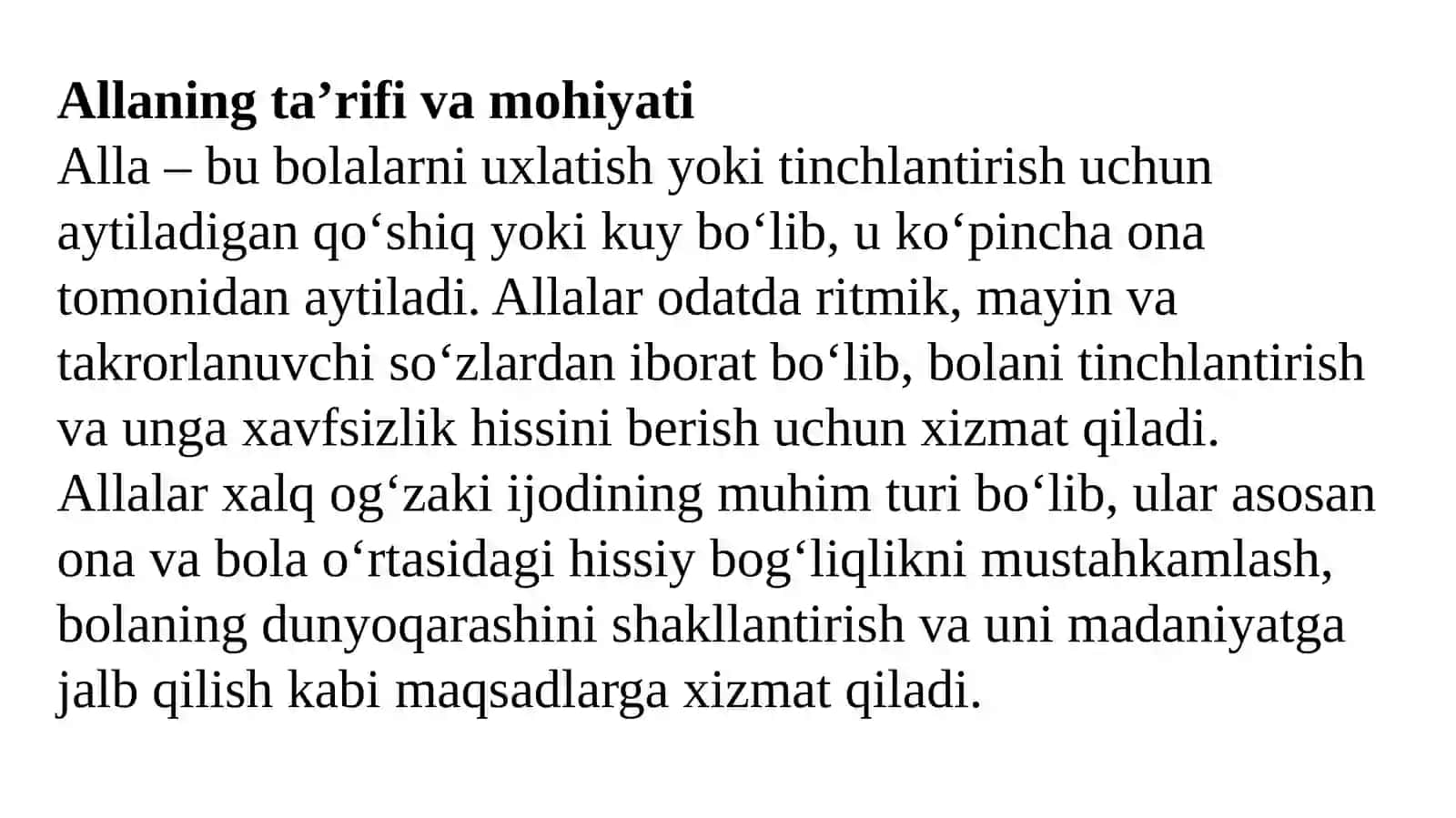 Allalarning tarkibi va tuzilishi 4