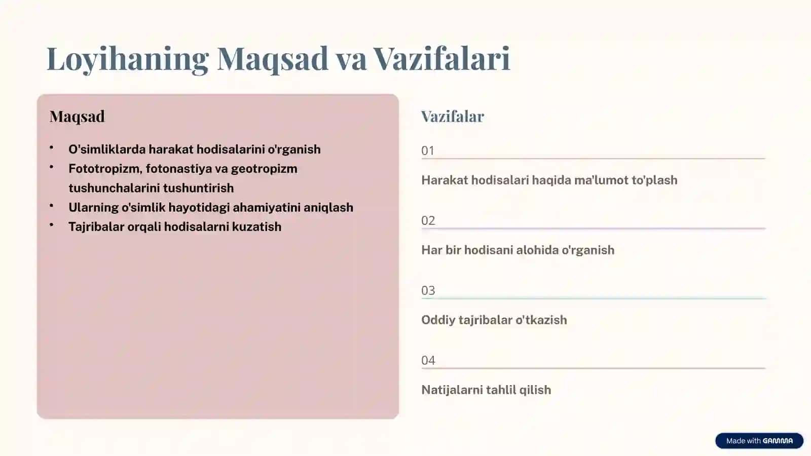O'simliklarda Harakat Hodisalari 4