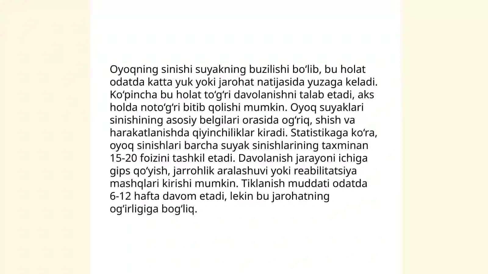 Tana jarohatlari 4
