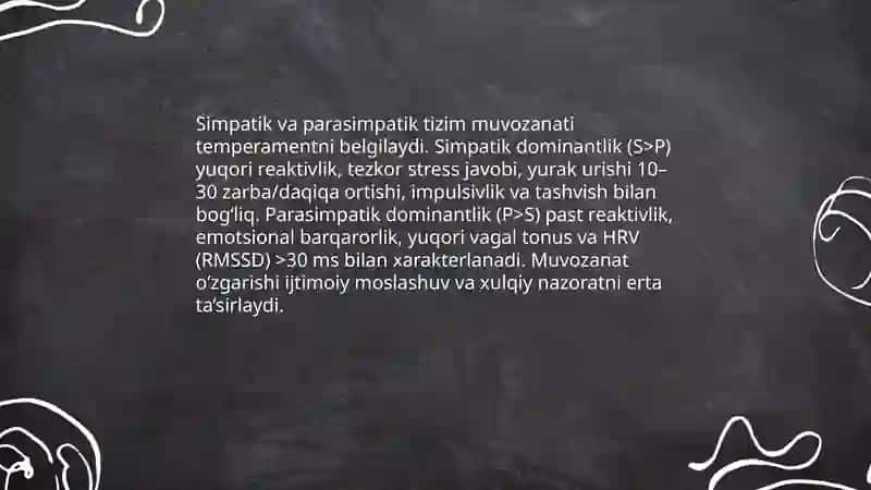 Temperament turlarining fiziologik asoslari 4
