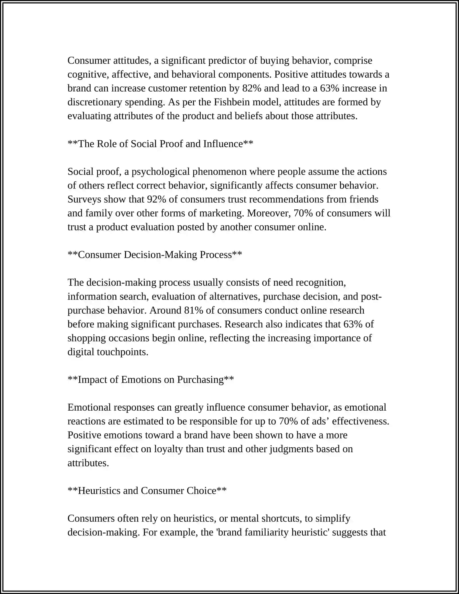 The Psychology of Consumer Behavior 4