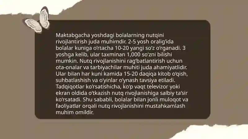 Ilk va maktabgacha yoshdagi bolalarning rivojlanish xususiyatlari 4