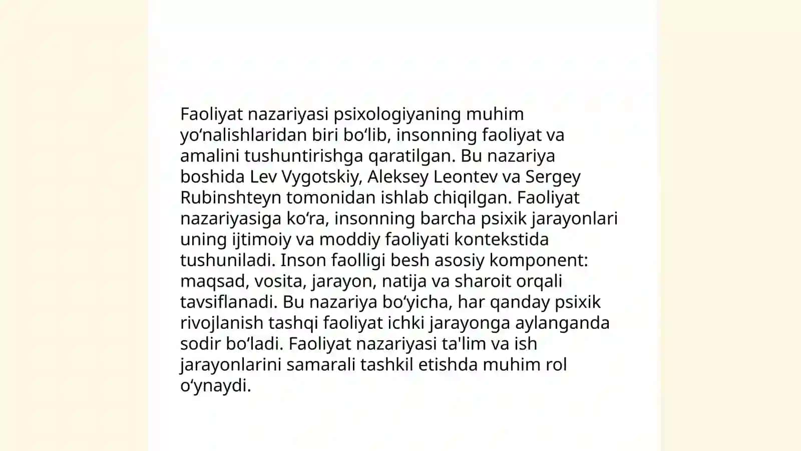 Ta'lim nazariyalari 4