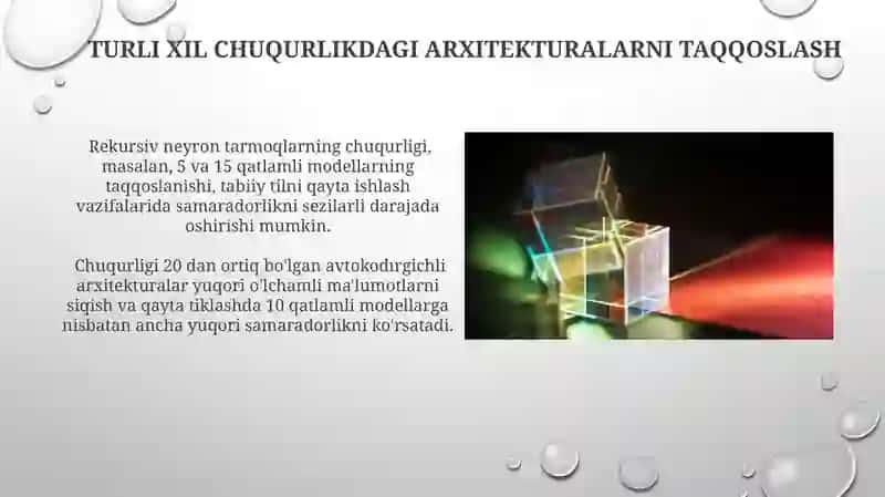 Chuqur o'rganishda qatlamlar sonining ahamiyati 4