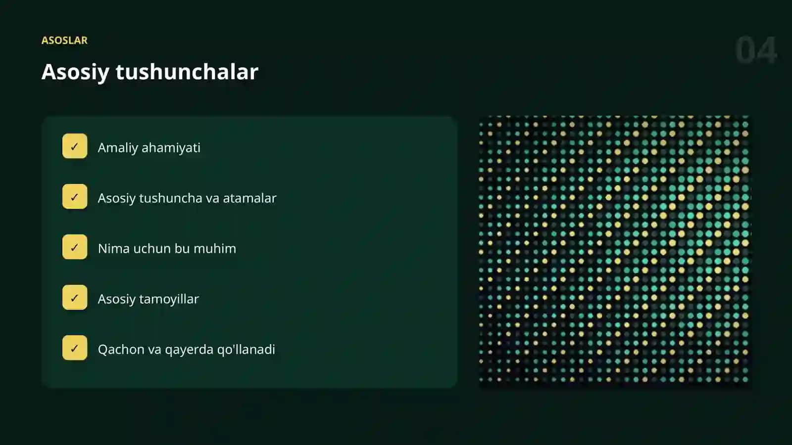 Sun'iy intellekt bo'yicha amaliy taqdimot · III to'plam 4