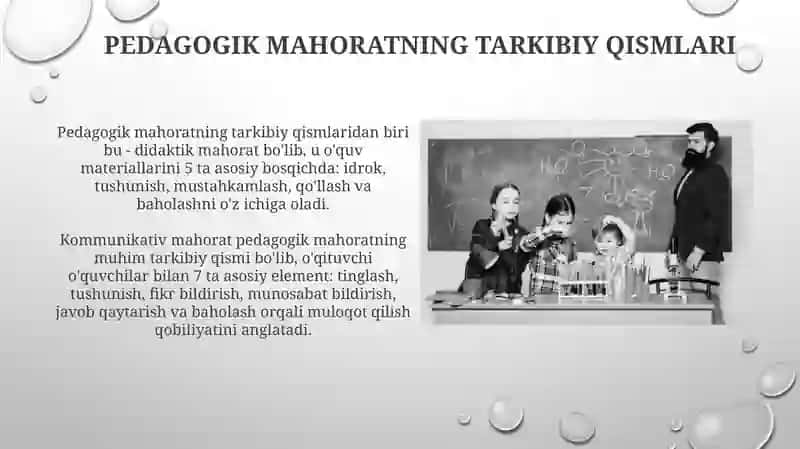 Pedagogik mahorat haqida 4