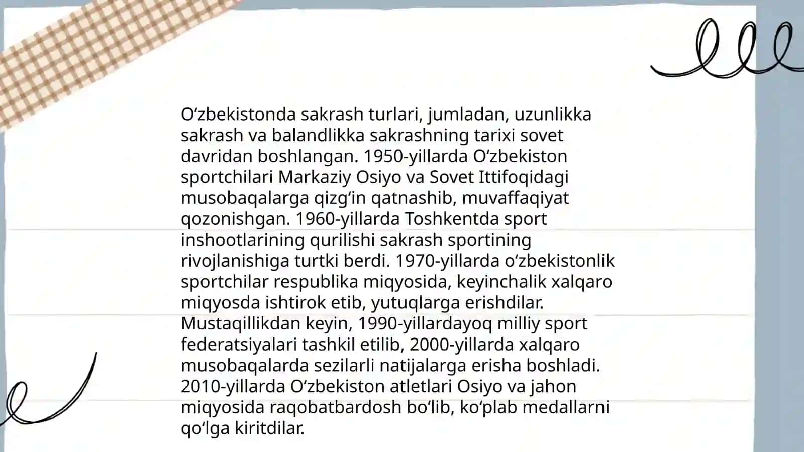 Sakrash turlari texnikasi va oʻrgatish uslubiyati 4