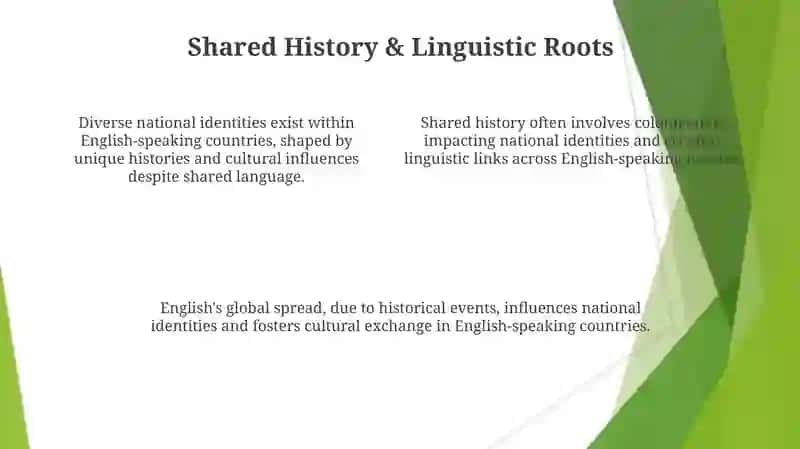 National identities and english speaking countries 4