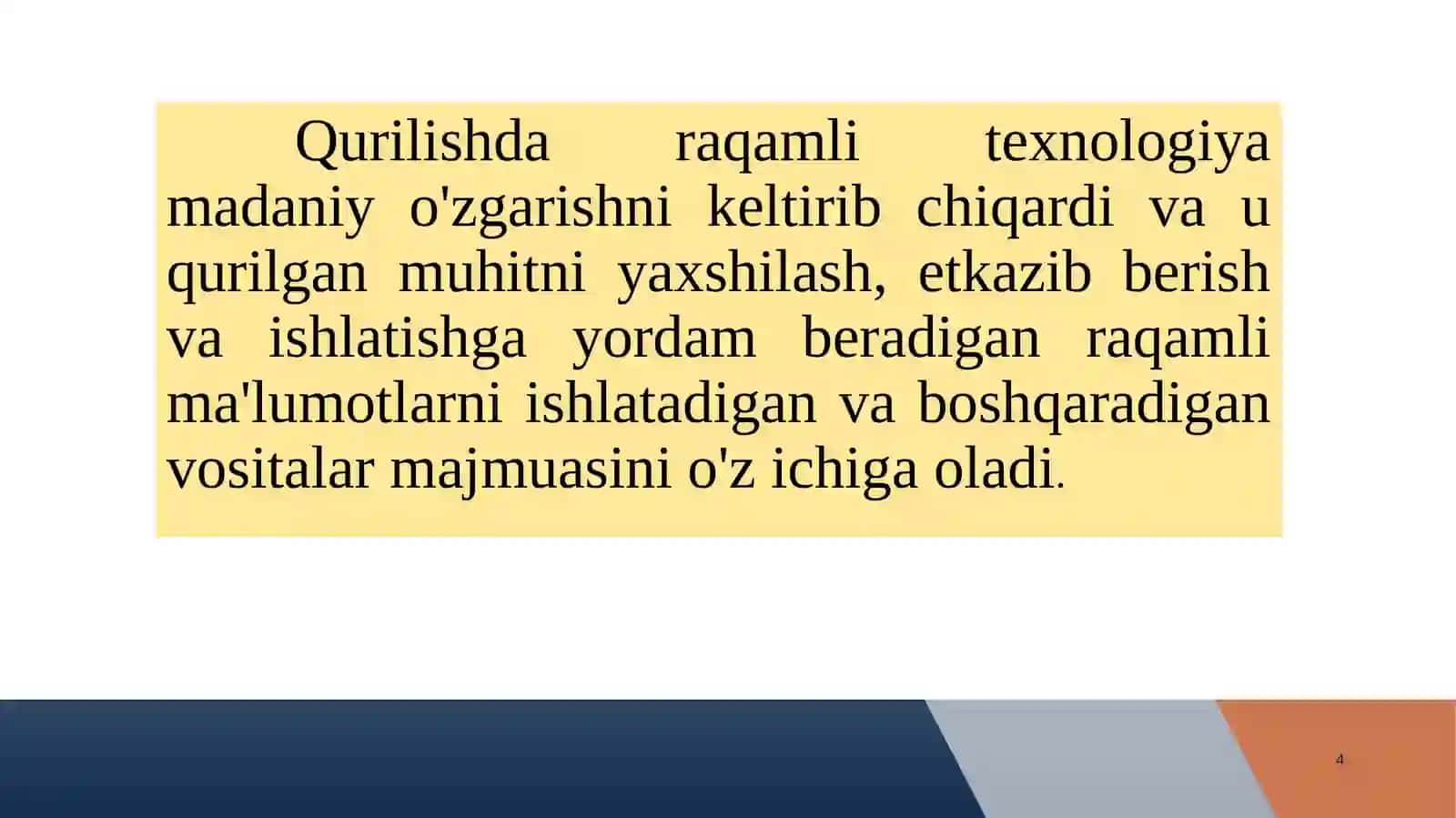 Mavzu.Raqamlitexnologiyalar 4
