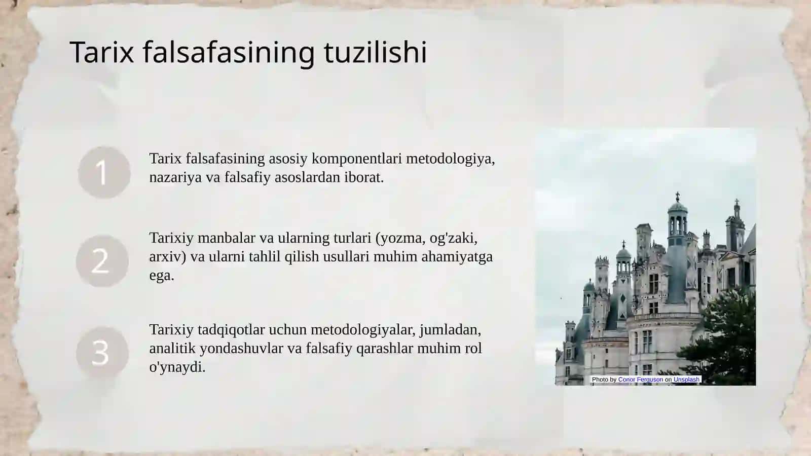 Tarix falsafasining tuzilishi 4