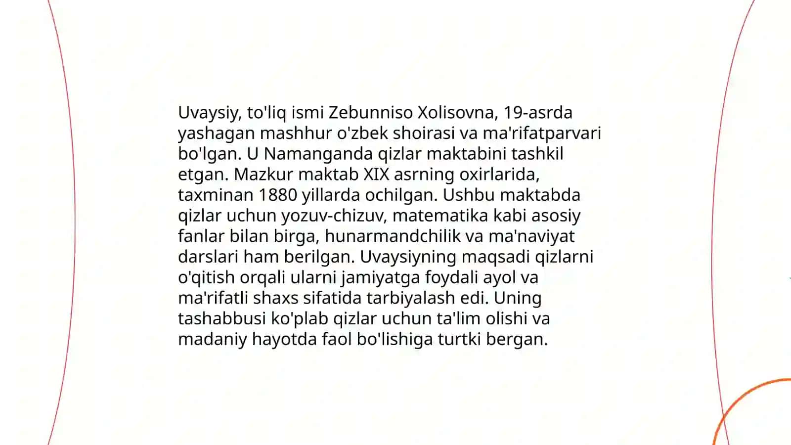 Jahon Otin Uvaysiy va uning qizlar maktabi 4
