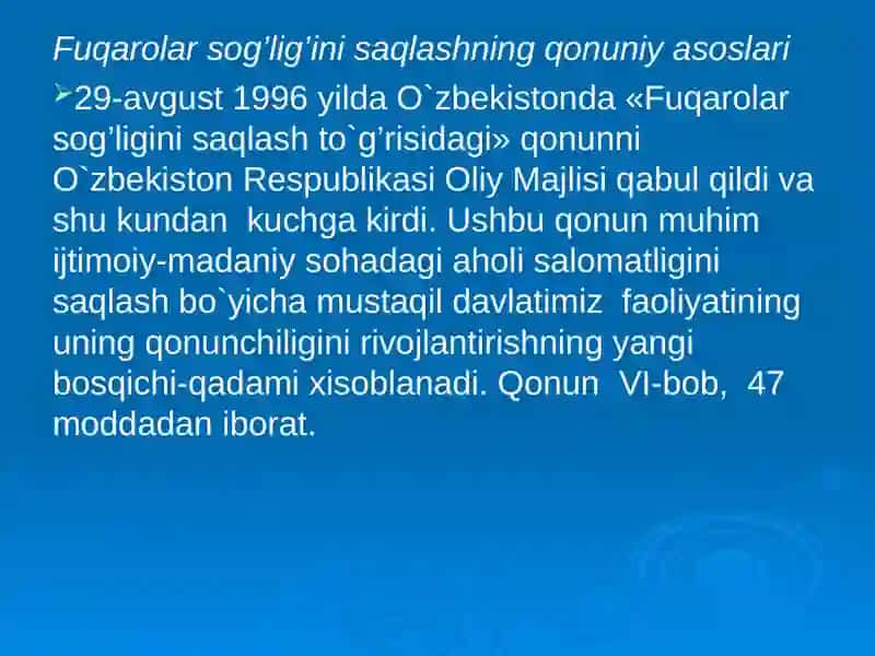 Salomatlikni muhofazalash 4