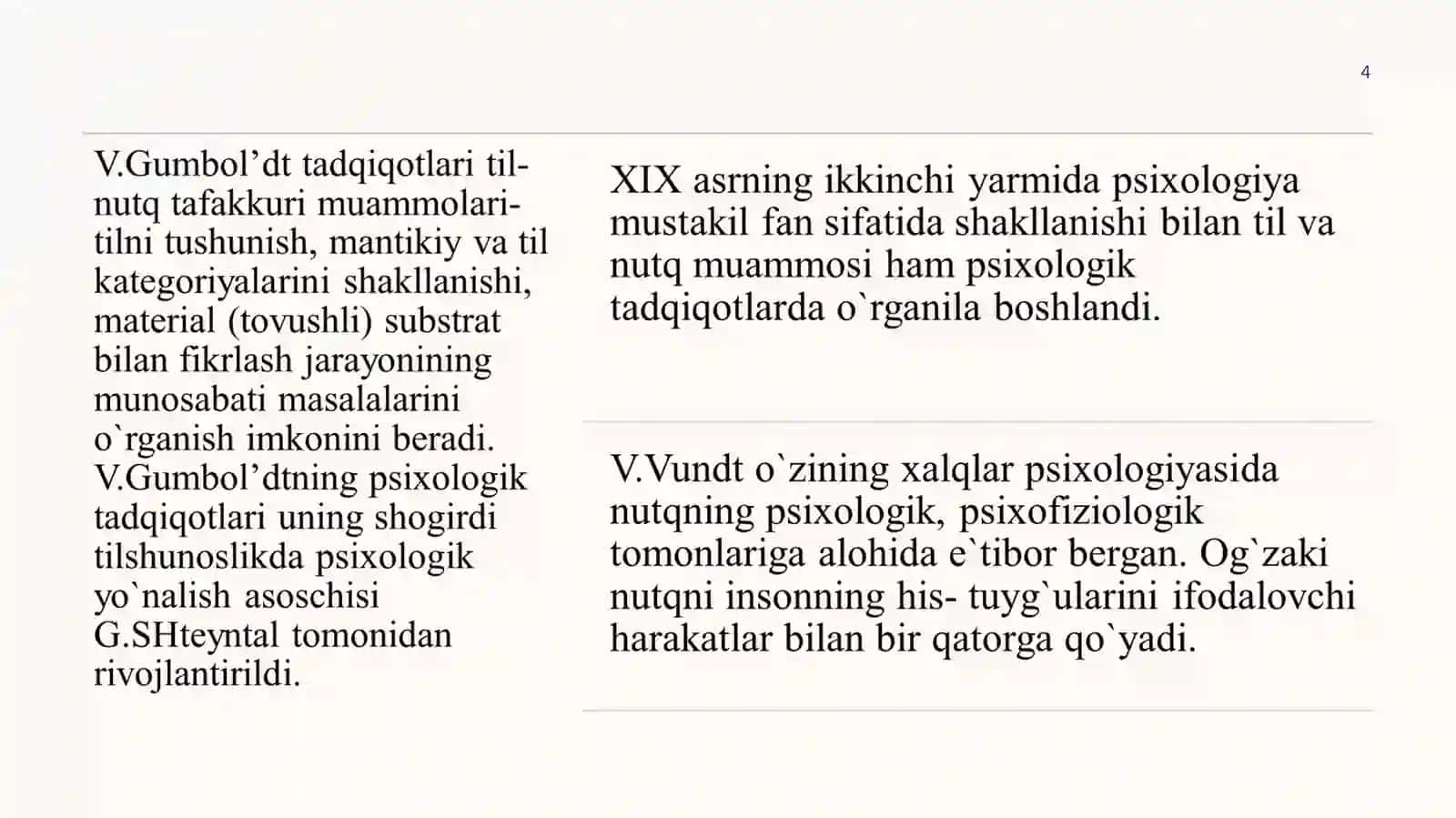 NUTQNI EKSPERIMENTAL ÒRGANISH METODI 4