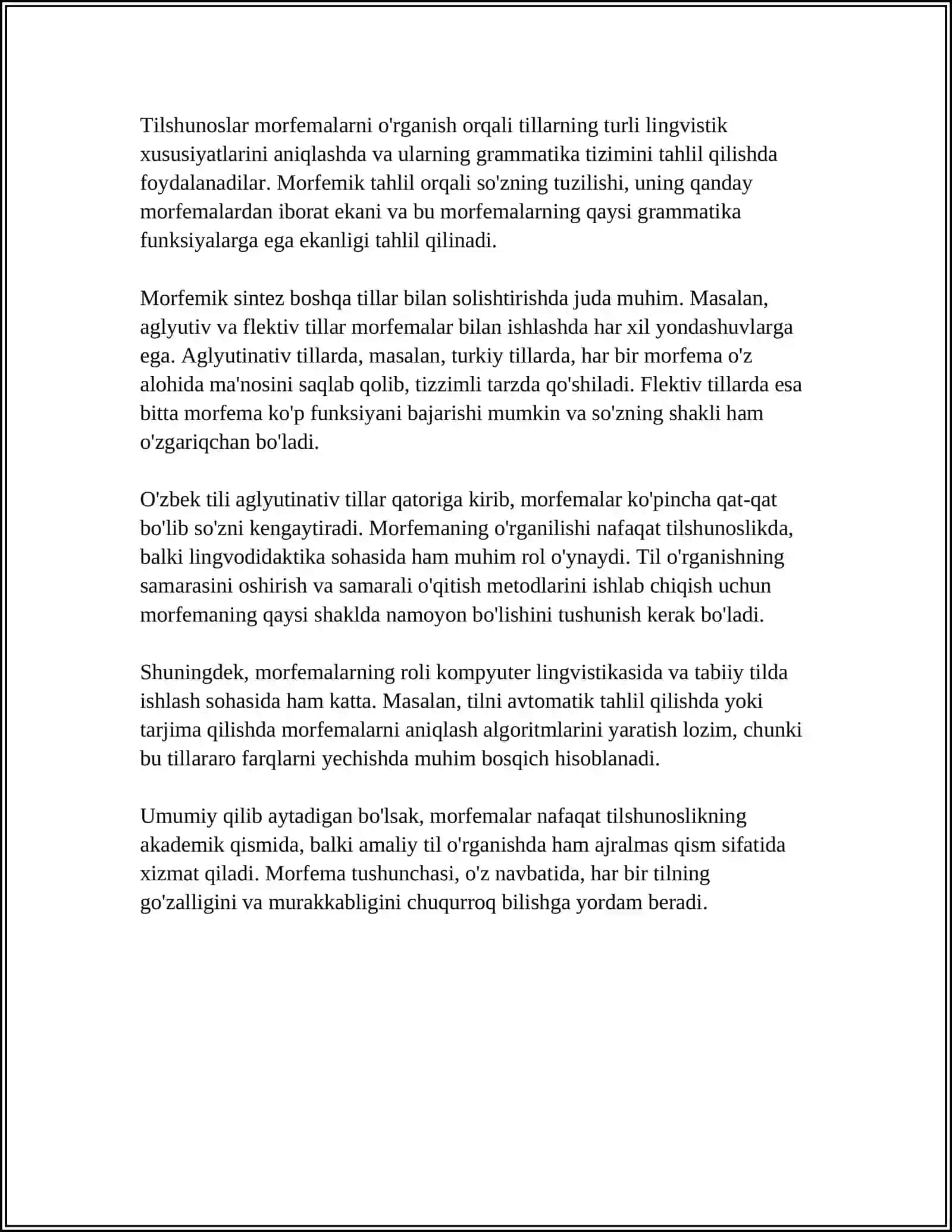 SO'ZINING MORFEMIK TAHLILI 4