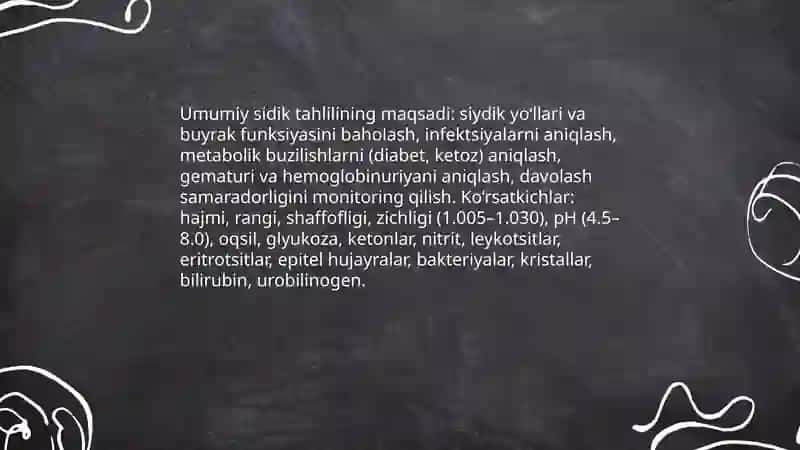 Siydik yo‘li anatomiyasi va kasalliklari 4