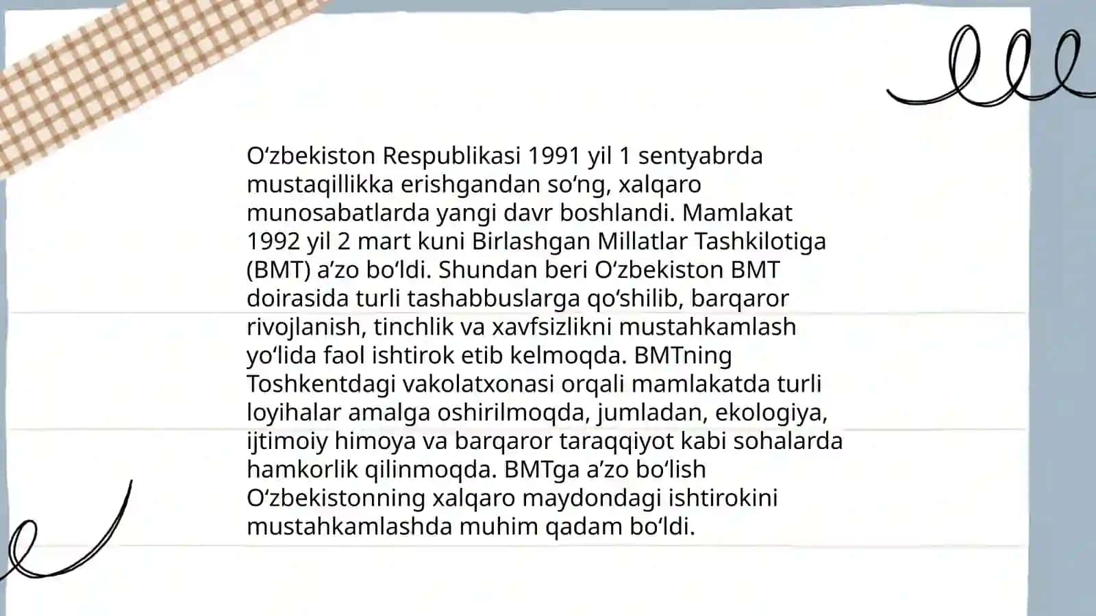 O‘zbekiston va jahon hamjamiyati 4