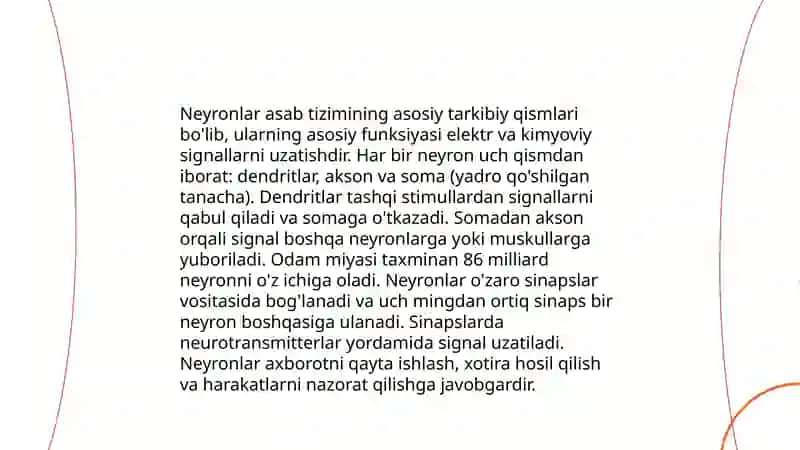 Nerv va Neyroglialar 4