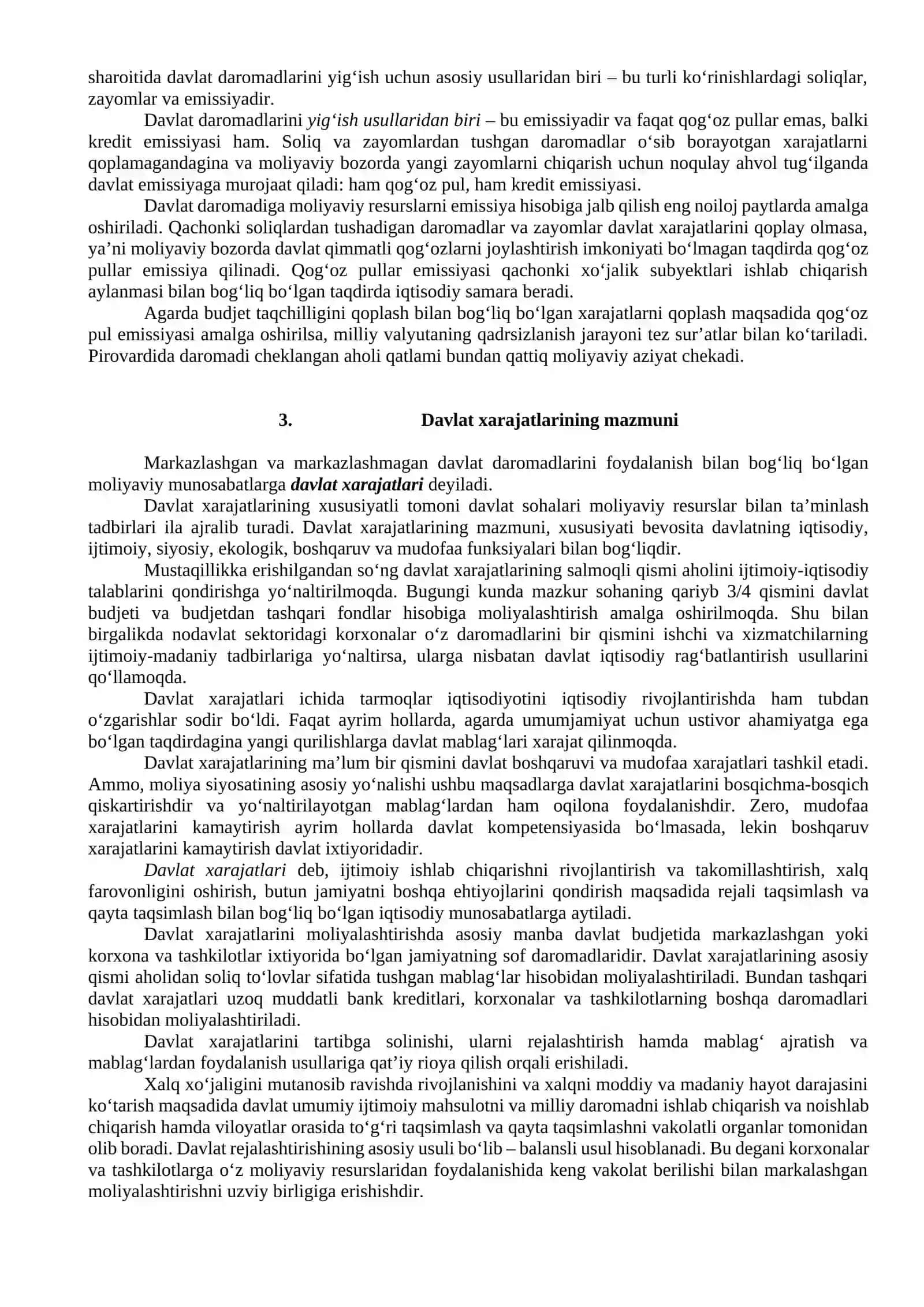 Davlat moliyasi va uning bo‘g‘inlari 4