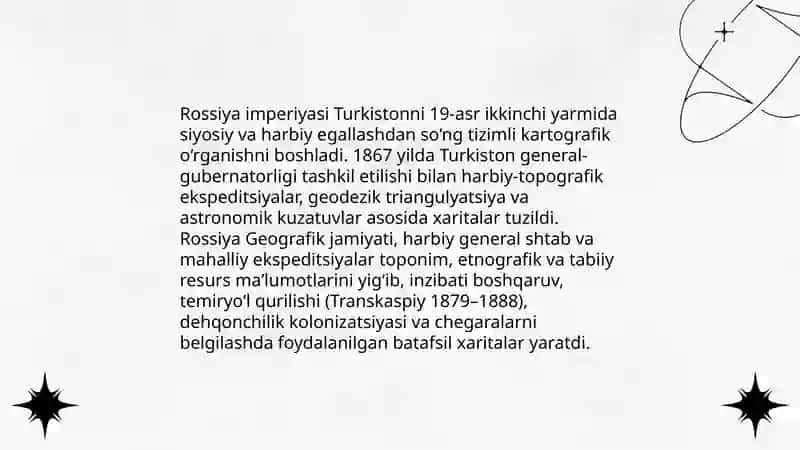 Rossiyada O'rta Osiyo haqıdagi tarixiy-kartogratik ma'lumotlar 4