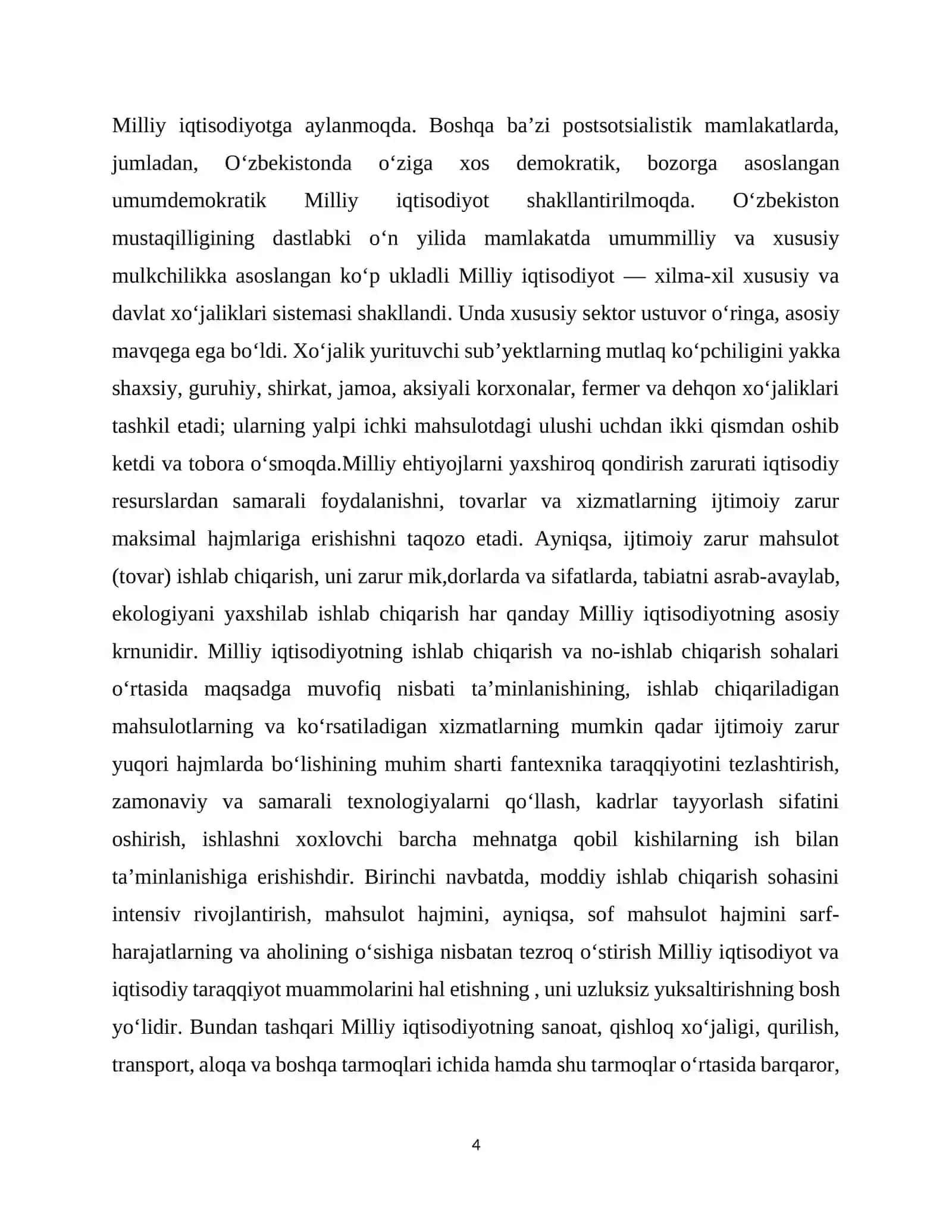 Milliy iqtisodiyotni turli sohalarida Internet texnologiyasidan samarali foydalanish yo'llari 4