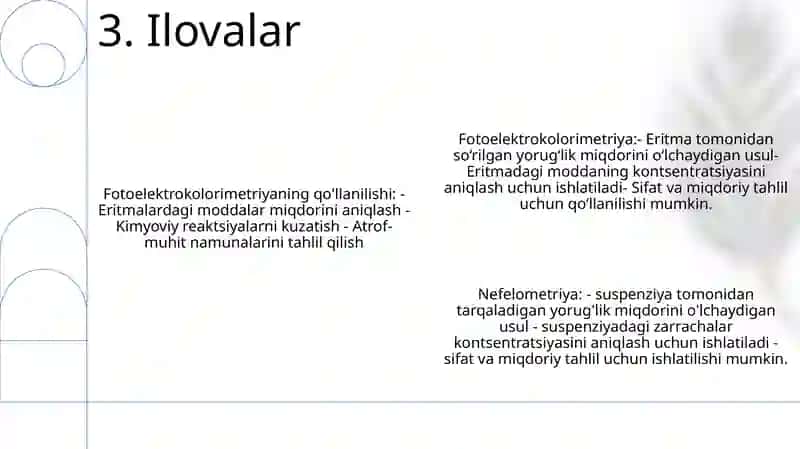 Fotoelektrokolorimetriya.Nefelometriya 4