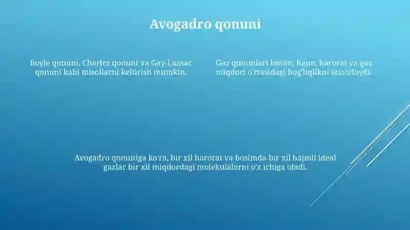 Gaz qonunlari 4