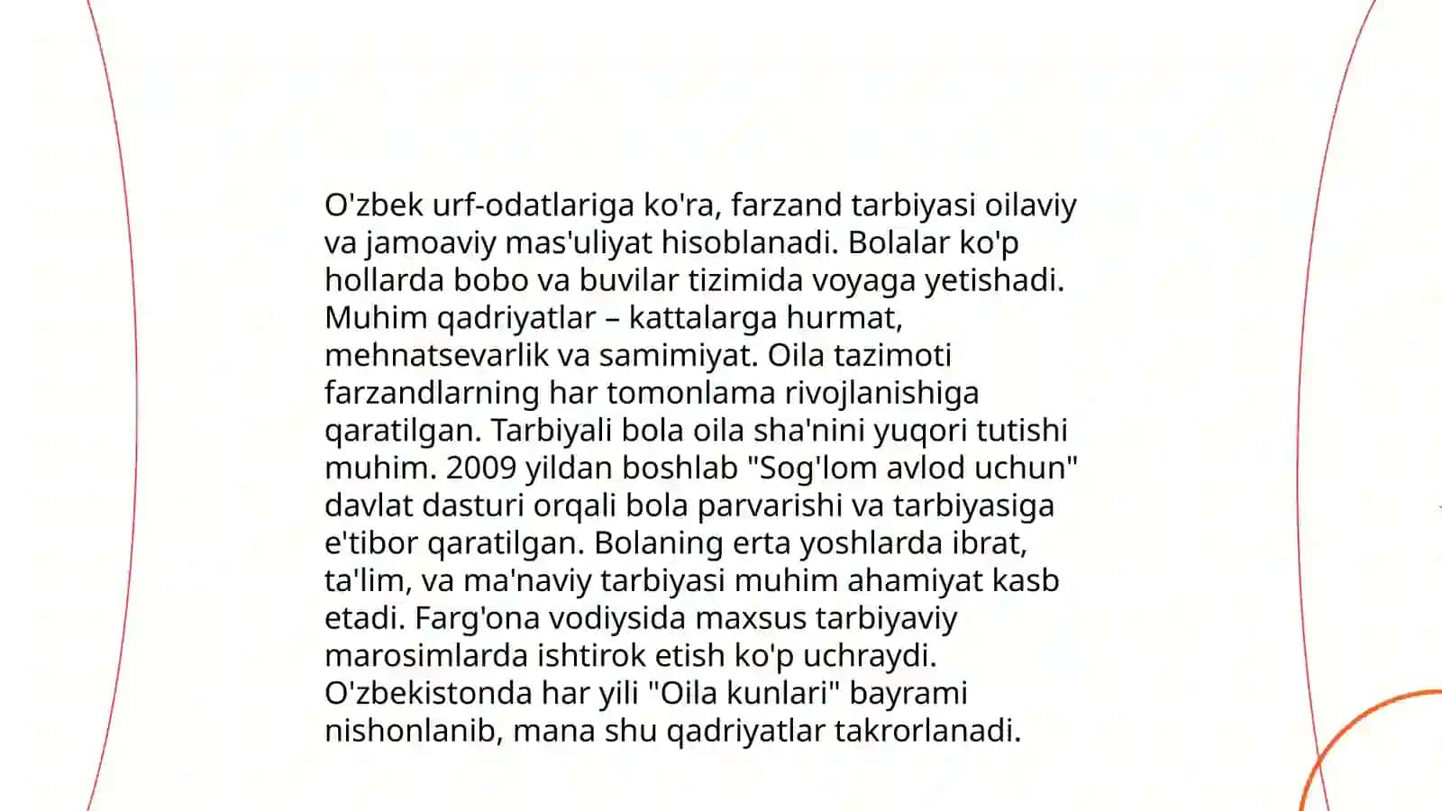 Farzand tarbiyasida ota-onaning oʻrni 4
