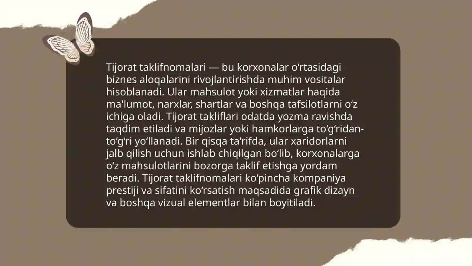 Diplomatik va tijorat yozishmalari 4