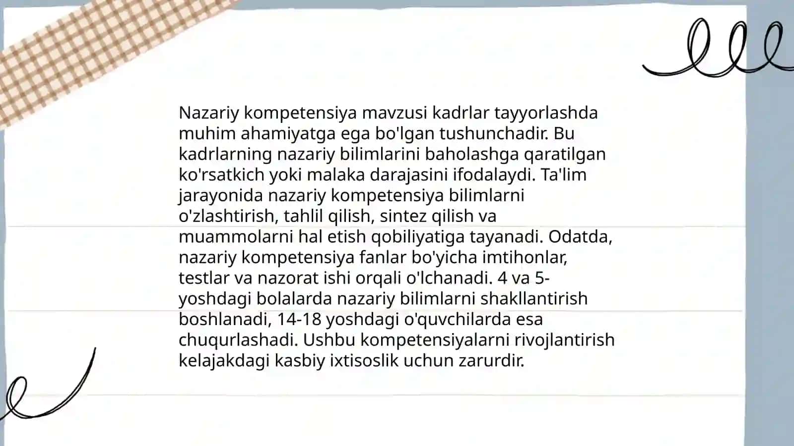 Kompetensiya turlari haqida 4