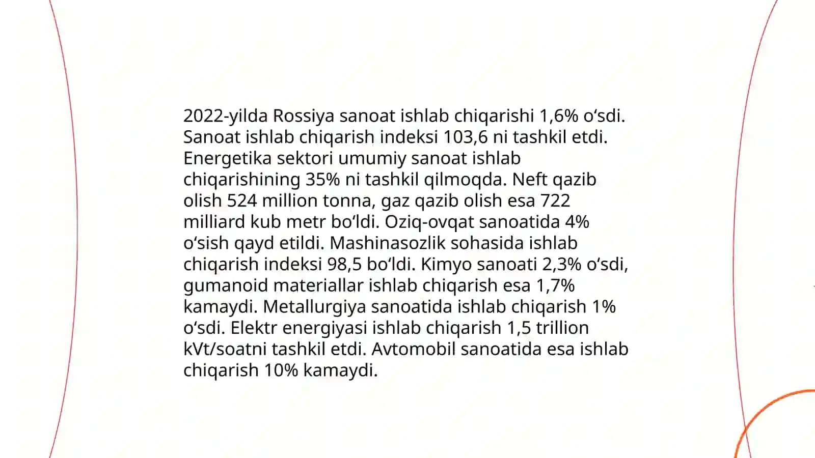 Rossiyaning yalpi ichki mahsuloti (YaIM) 4