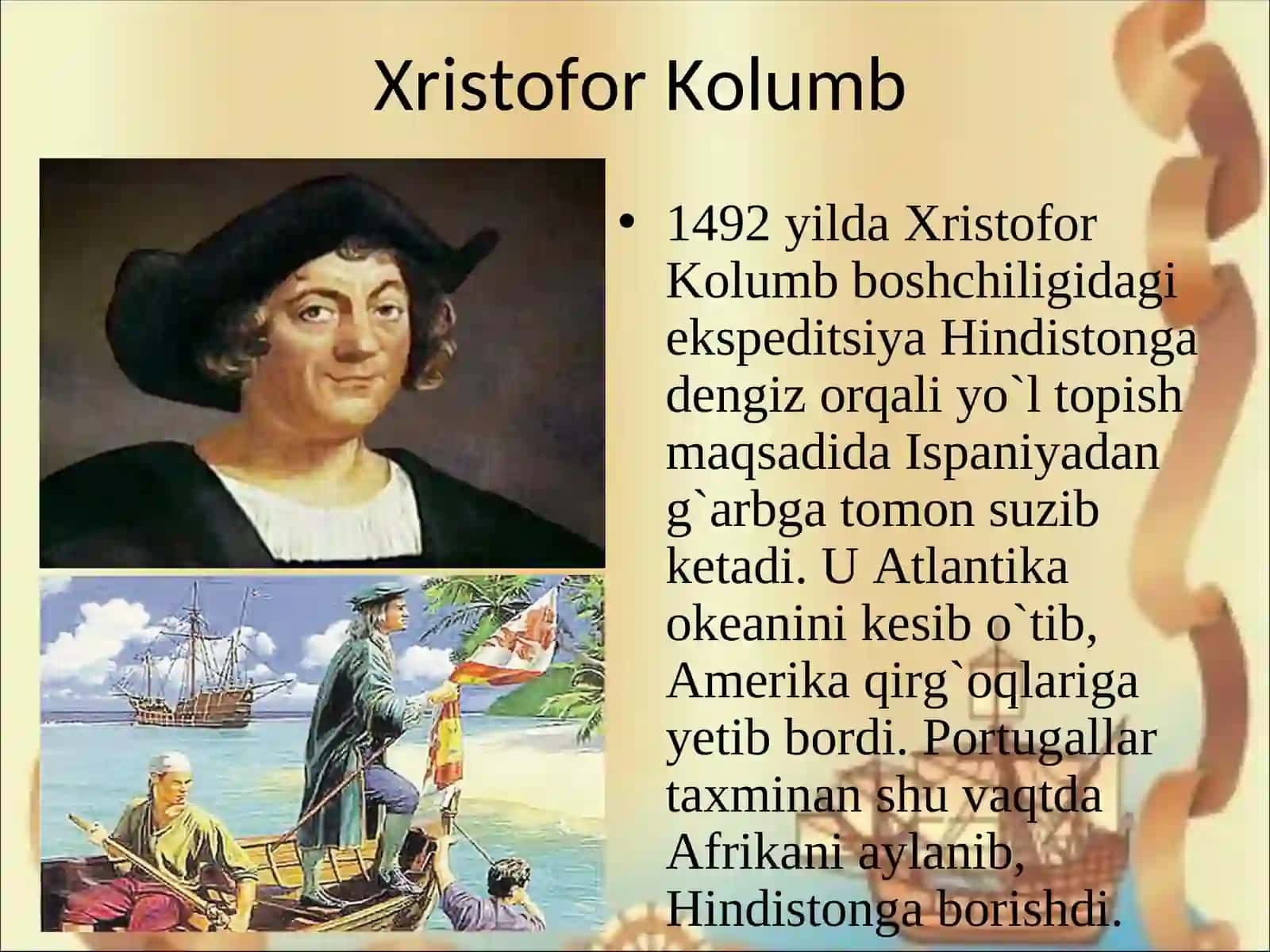 Yer yuzining kashf etilishi va o`rganilishi 4