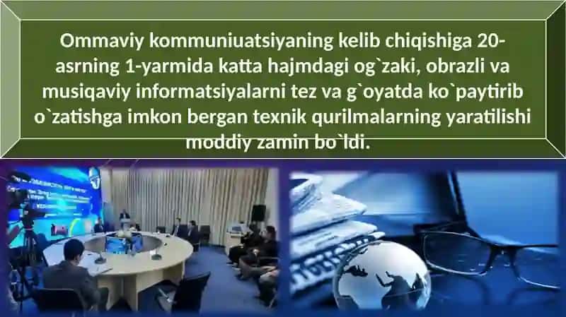 Òzbekiston Respublikasida ommaviy axborot vositalarining faoliyati 4
