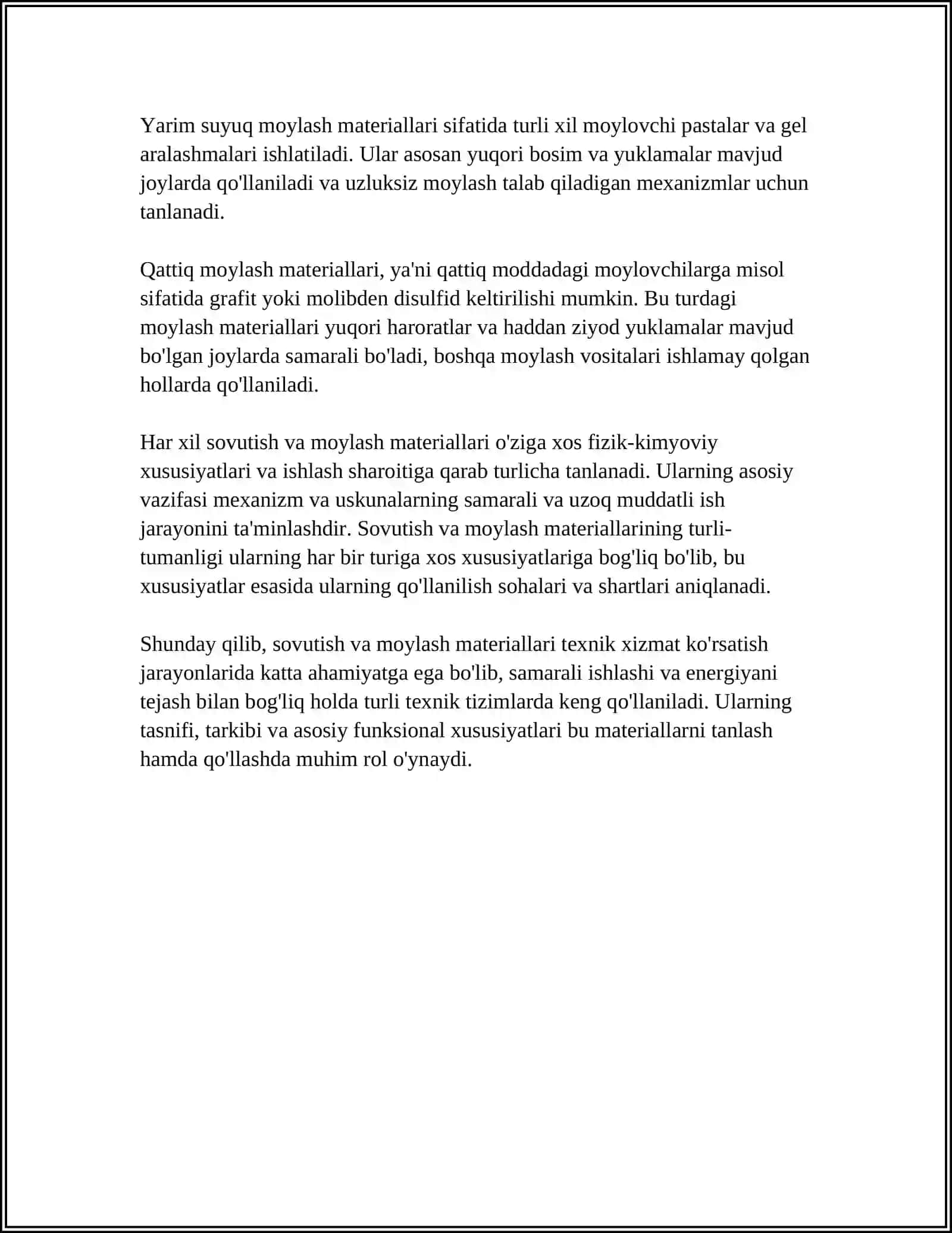 YA.N.SOVUTISH VA MOYLASH MATERIALLARINING TURLARI 4