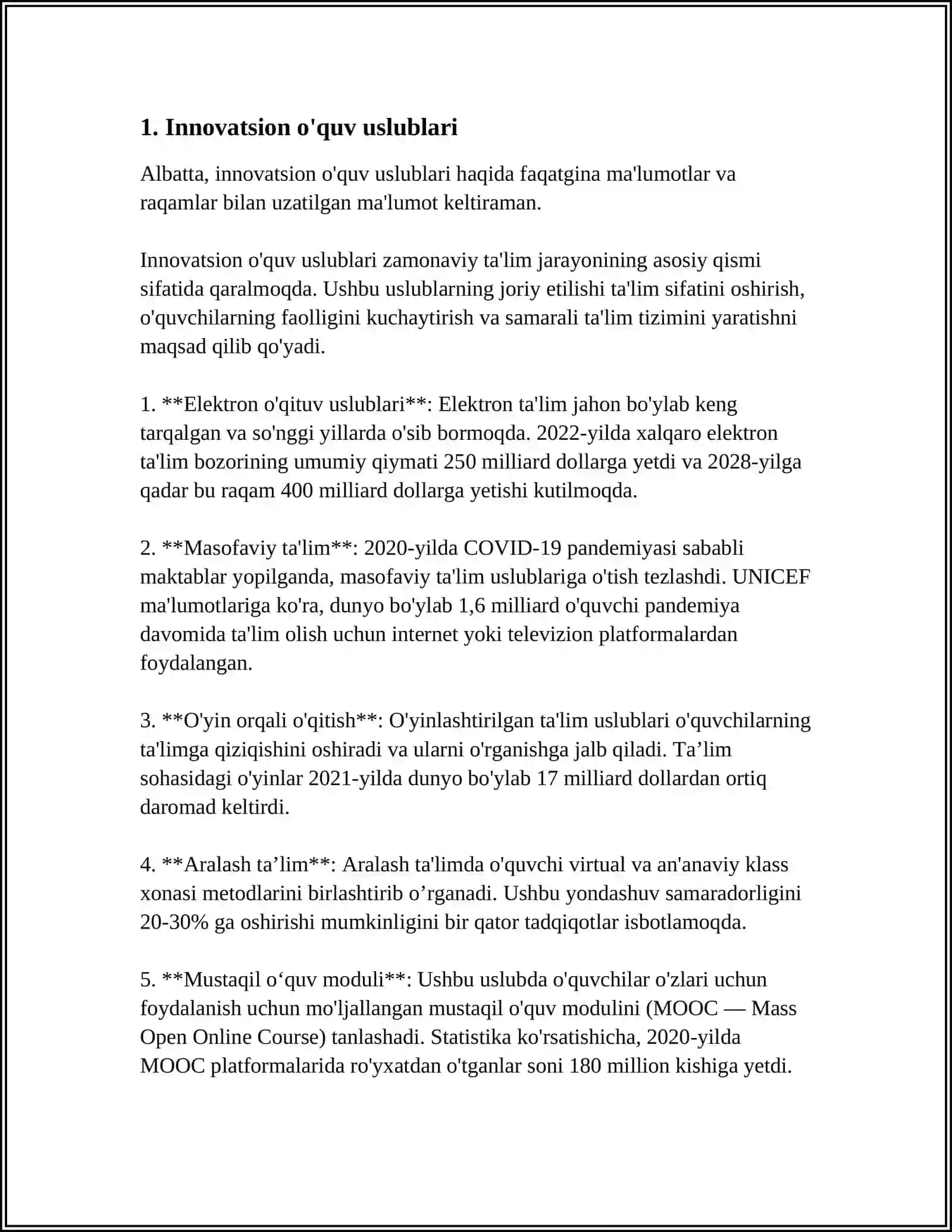 DAVOLASH PEDAGOGIKASINING ZAMONAVIY TEXNOLOGIYALARI 4