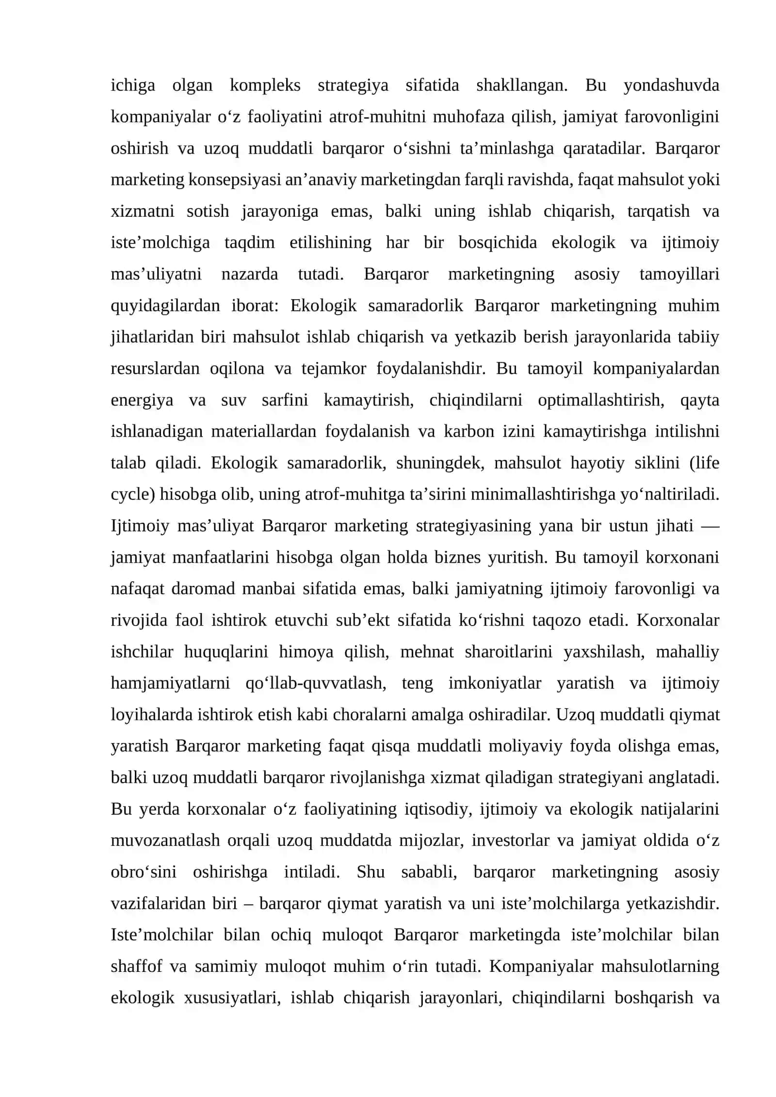 Barqaror marketing va yashil brending (green branding) konsepsiyalari 4