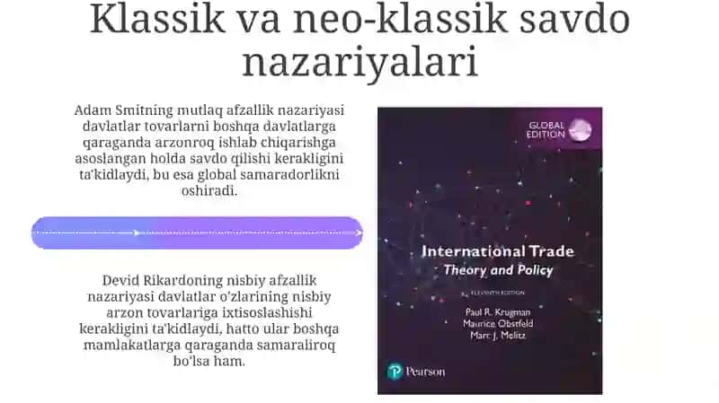 Xalqaro savdo nazariyasi 4