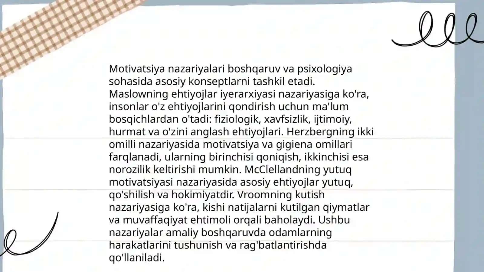 Mativatsiya haqida tushuncha 4