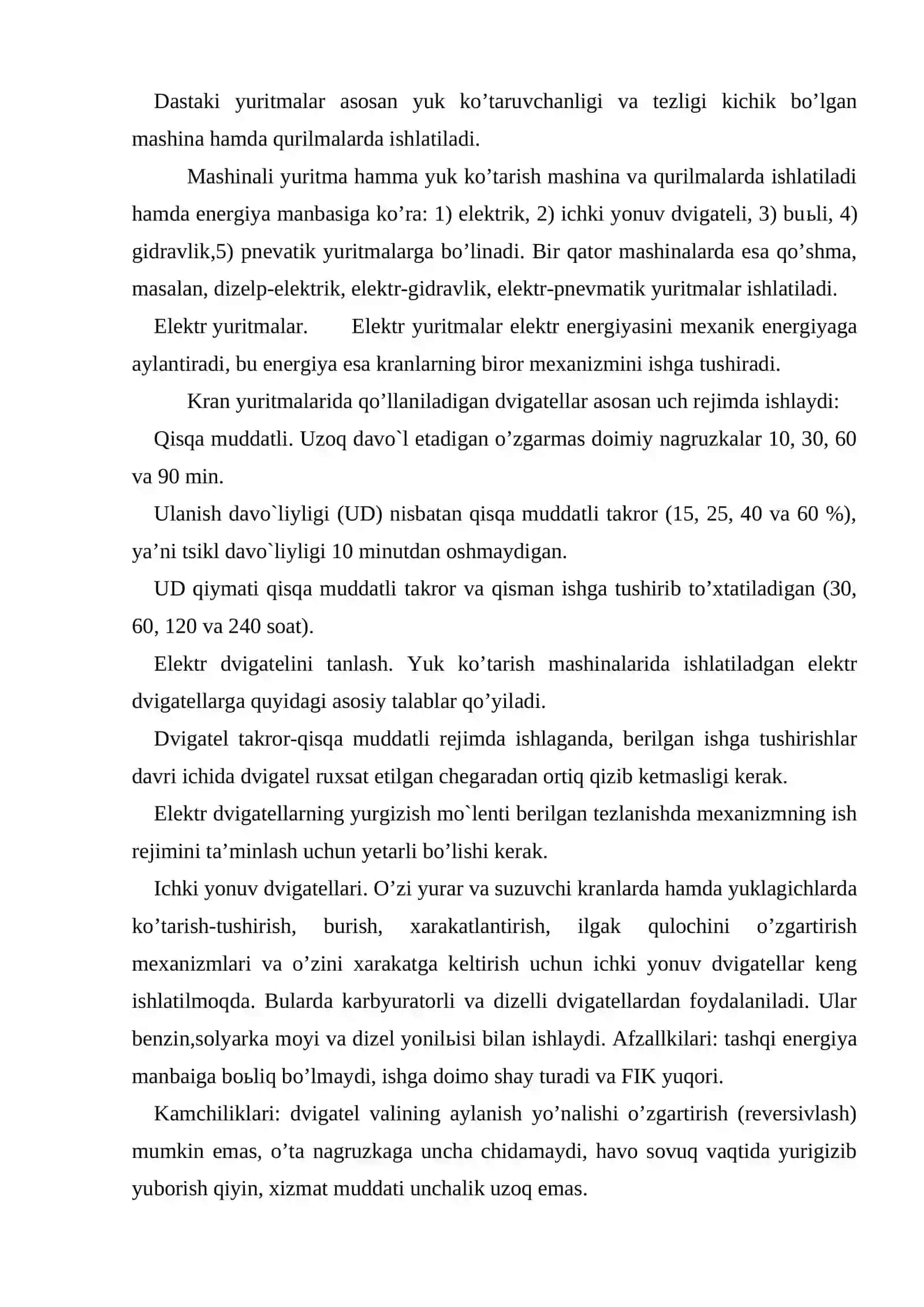 Yuk ko`tarish tashish mashinalari 4